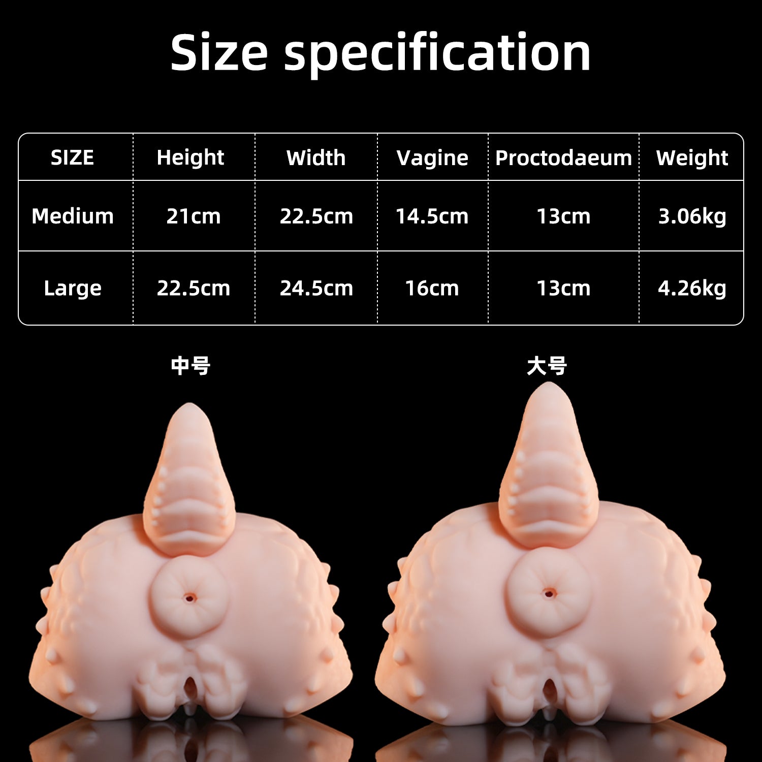 Dragon's bottom TPE Masturbator For males
