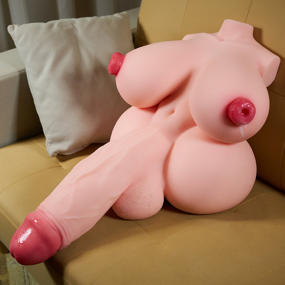 Futa Lucy Plus: Intersex perverted fantasy torso sex sex doll