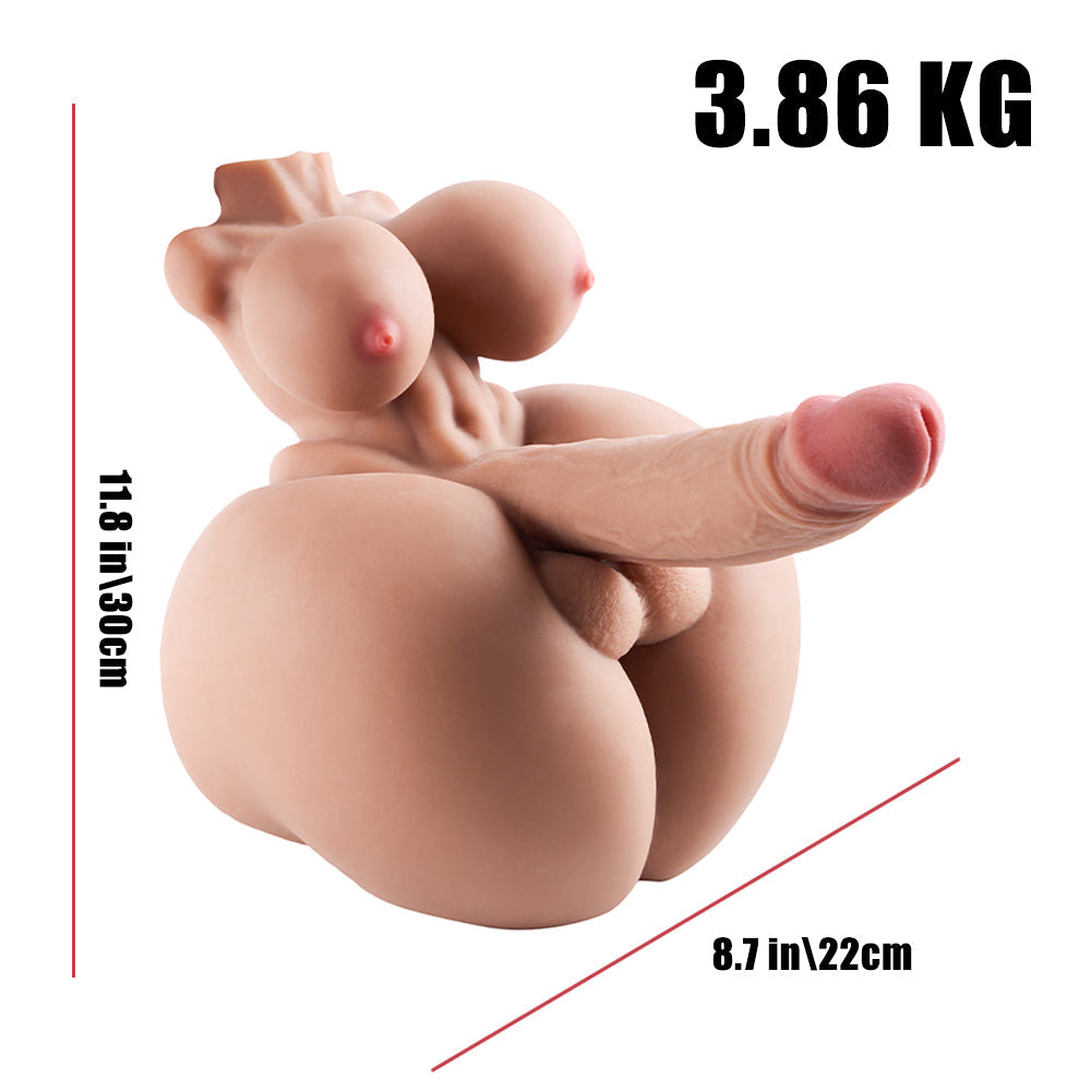 sex doll torso big size dildo