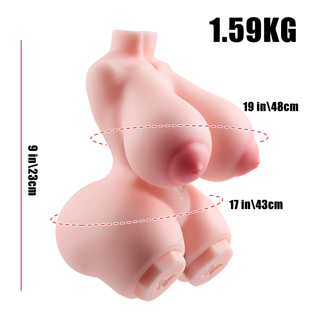 Male sex doll torso